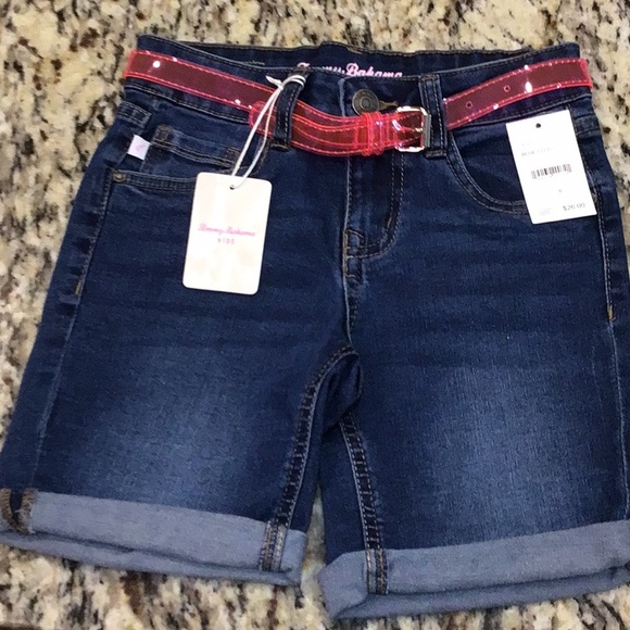 Tommy Bahama Girls Jean Shorts 